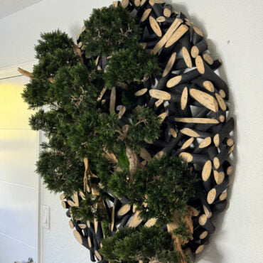 Bonsai em Escultura de Parede