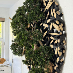 Bonsai em Escultura de Parede