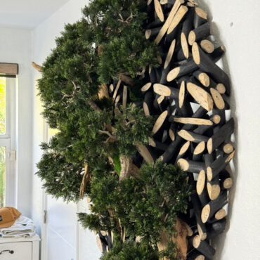 Bonsai em Escultura de Parede