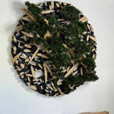 Bonsai em Escultura de Parede