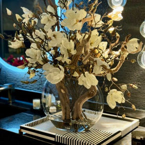 Vaso de com Magnólias